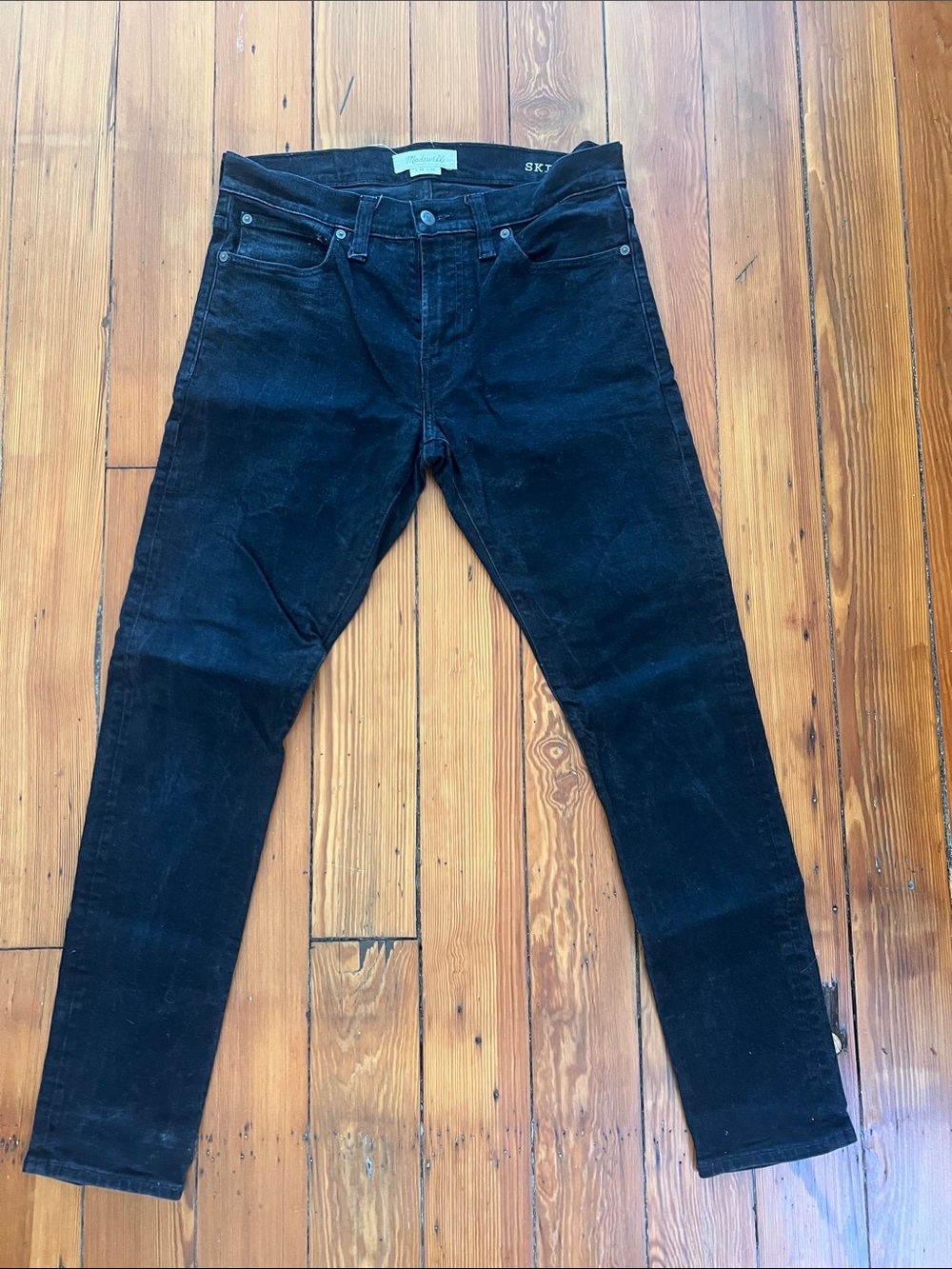 Madewell Men’s Black Skinny Jeans